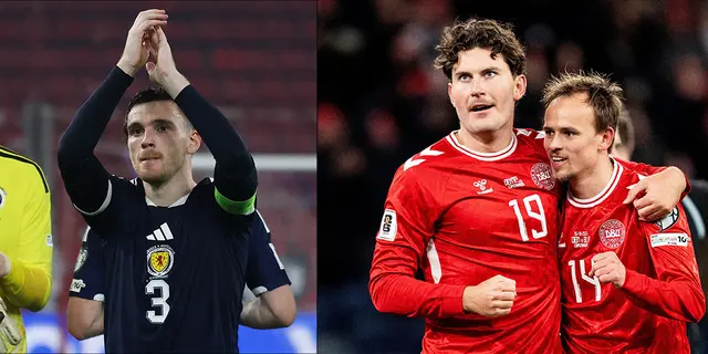 Skottland eller Danmark till VM? Gruppfinal ikväll