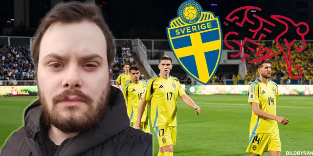 SvenskaFans Maximilian Damm liverapporterar Sverige – Schweiz