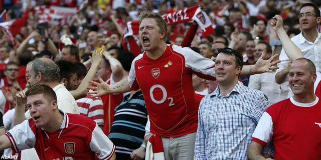Inga Spursare på ett kontor med Arsenalfans? 