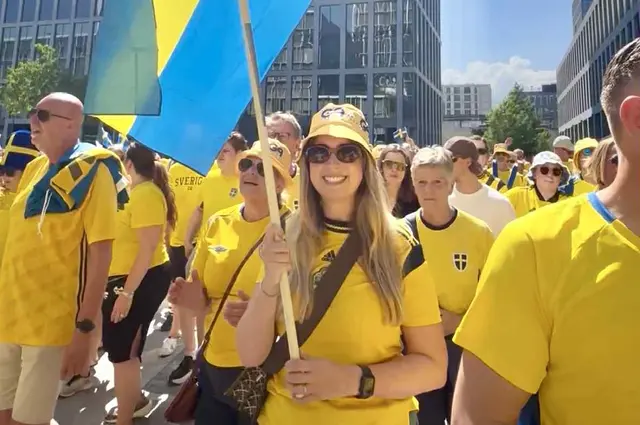 En supporters första mästerskapsmatch! Sverige - Danmark i Genève