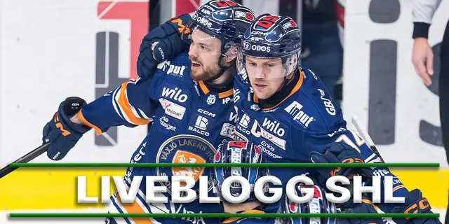 Liverapportering: Rögle-Växjö