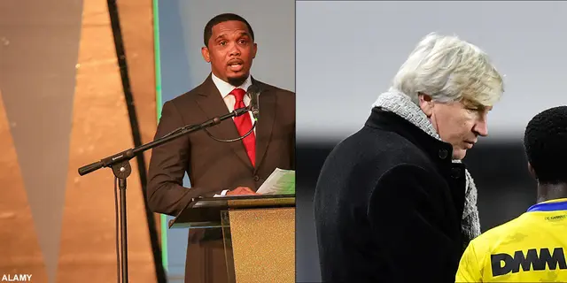 Eto'o sparkar Kameruns förbundskapten