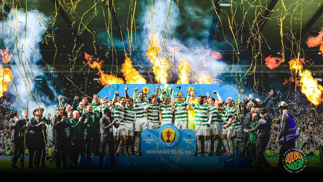 Celtic är cupmästare - tog hem dubbeln