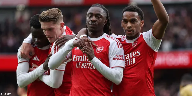 One-nil to the Arsenal