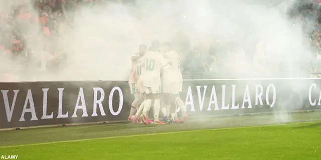 Supporterkaos överskuggade Nederländerna–Algeriet