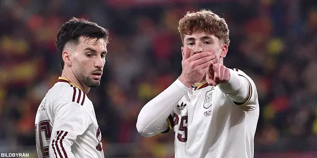 La Roja dominerar, som förväntat