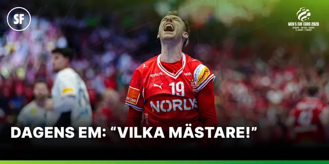 Dagens EM: En perfekt kväll för mästarna Danmark
