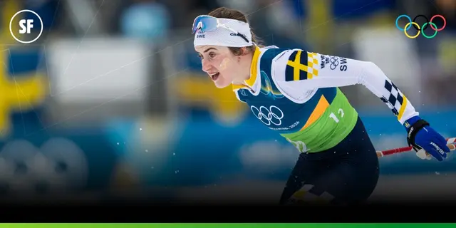 JUST NU: Dubbla fall – Ebba Andersson tappar skidan