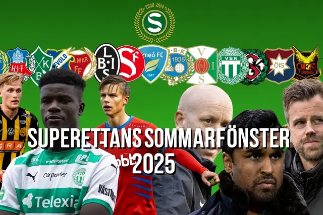 STOR GENOMGÅNG: Alla övergångar i Superettan sommaren 2025