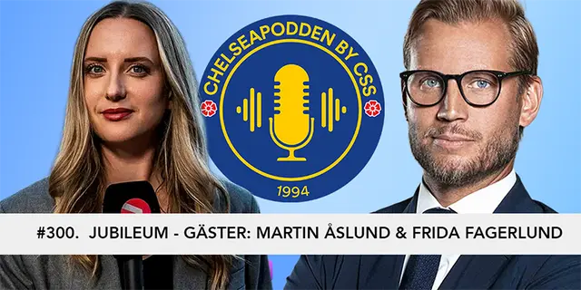 Frida Fagerlund och Martin Åslund i Chelseapodden!