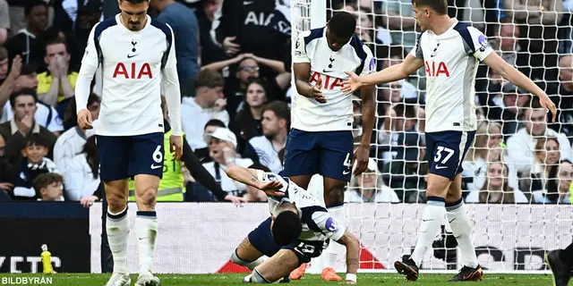 Spurs tappade ledning på övertid: ”Det här räcker inte”