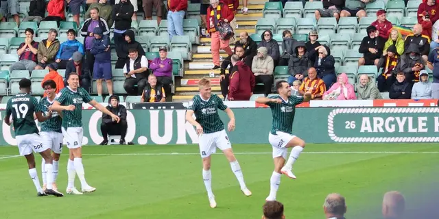 Höstresan del 1: Plymouth Argyle - Bradford City 2-0
