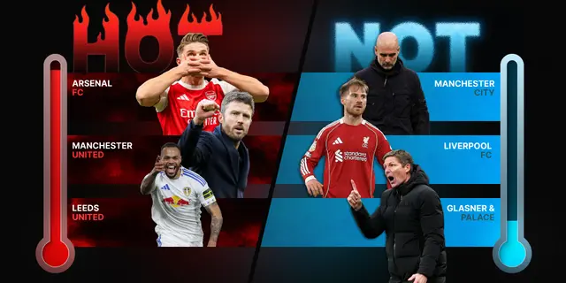 Hot! / Not! - Veckans lista om den engelska fotbollen