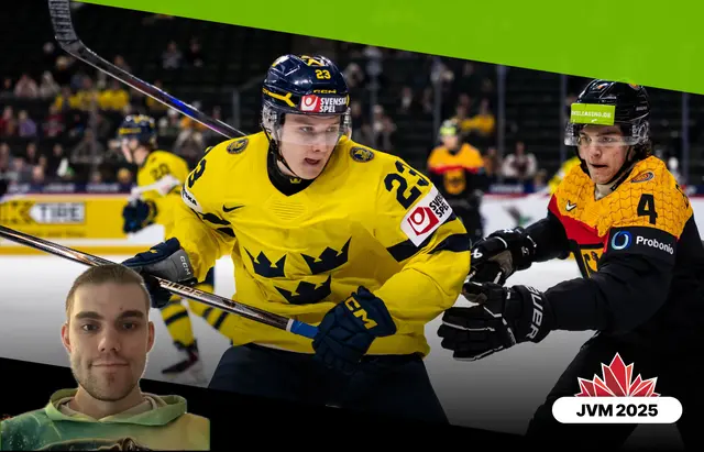 Liverapportering: Sverige-Tyskland JVM