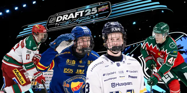 Inför NHL-draften — Svensktätt i toppen av sista rankingen