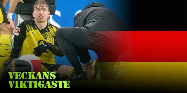 VV Tyskland: svensk mardröm - Daniel Svensson utbytt skadad