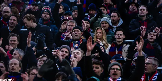 Supportergruppen markerar mot polisens närvaro – hotar med tysta läktare