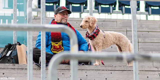 ÖFK:s nya satsning: Hundläktare på arenan