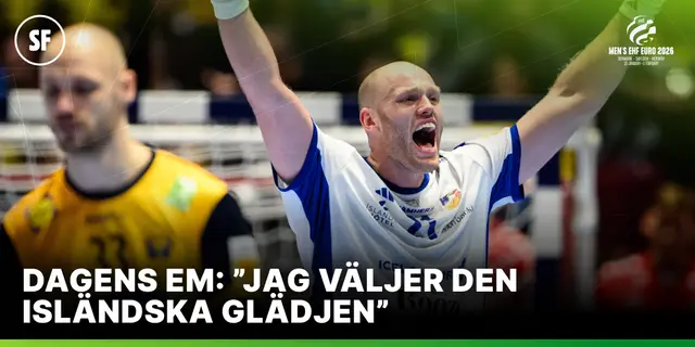Dagens EM: ”Jag väljer den isländska glädjen”
