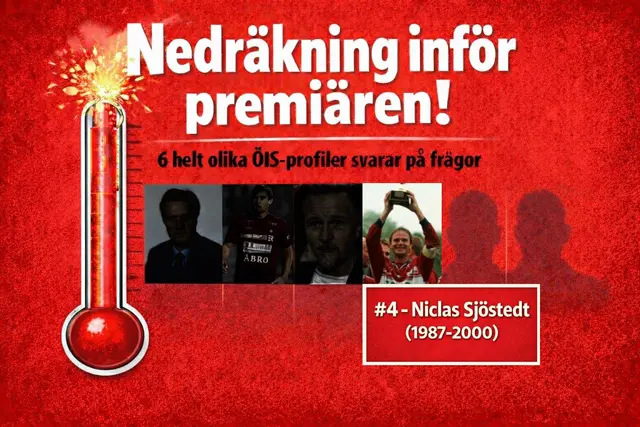 Nedräkning inför premiären: #4 - Niclas Sjöstedt