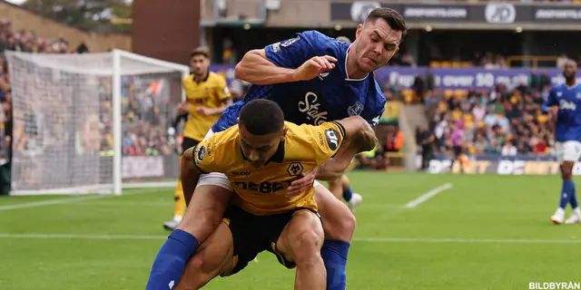 Matchrapport: Wolves-Everton 2-3