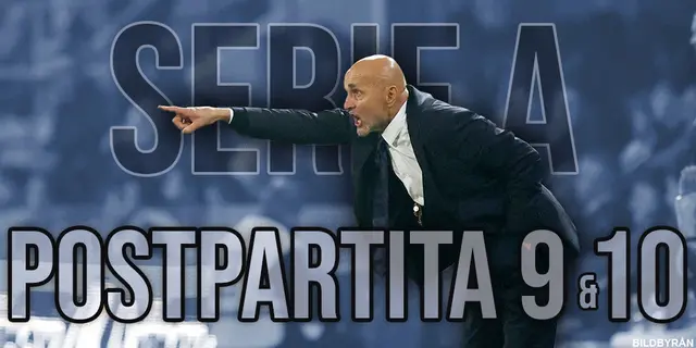 Postpartita 9 & 10 - Party Vardy - fast Spalletti vann