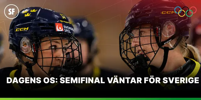 Dagens OS: Semifinal väntar för Sverige