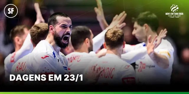 Dagens EM: Kroati(g)en och svensk vändning