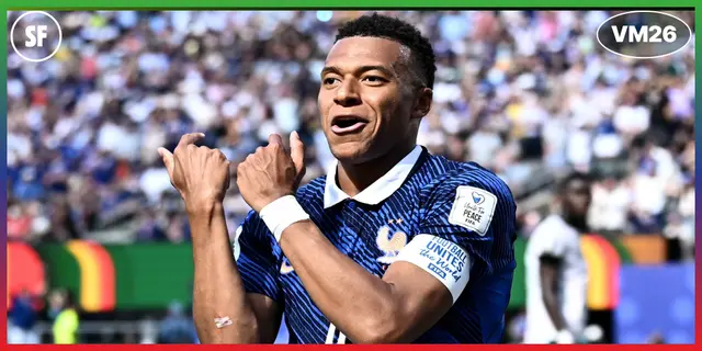 Mbappé historisk: Ikapp och förbi Messi