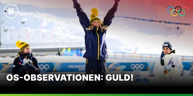 OS-observationen 7/2: GULD!