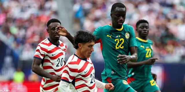 Senegal föll mot USA
