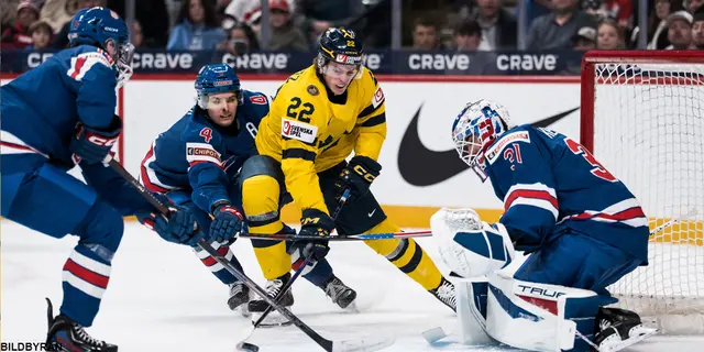 USA-Sverige: amerikanerna drog det längsta strået