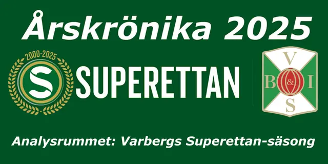 Årskrönika Superettan 2025: Varbergs BoIS