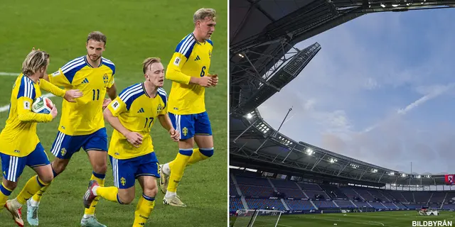 Klart: Sverige möter Ukraina i Spanien