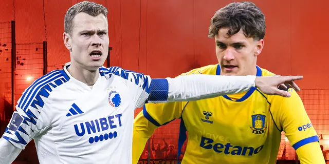 Bildextra: Danskt derby mellan FCK och Bröndby