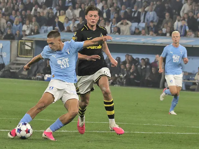 Bilder från AIK-matchen