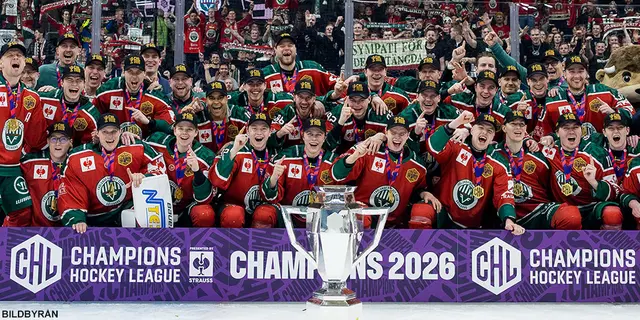 GUIDE: Så spelar de svenska lagen i CHL 2026/27