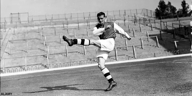Arsenal Archives#107 -Doug Lishman- soldaten som sköt sönder målvakterna