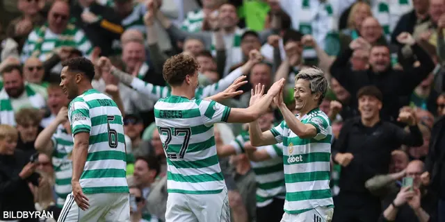 Old Firm: "Celtic vann derbyt och är nu bara en poäng bakom ledande Hearts"