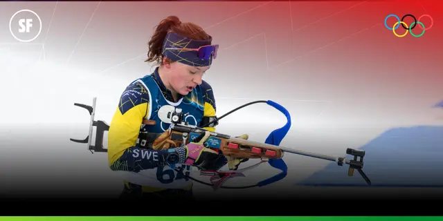 Svag insats av damerna under skidskyttet