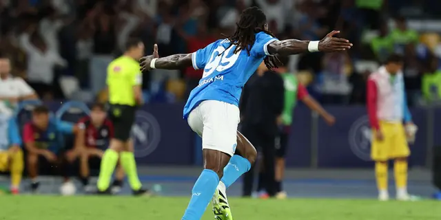 Napoli - Cagliari 1-0: Anguissa stor hjälte på stopptid