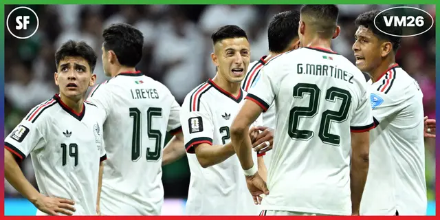 VM: Mexiko 2-0 Ecuador - Hincapie utvisad tack vare nya regeln