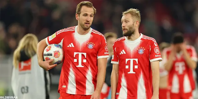 Kane med hattrick från bänken när Bayern körde över Stuttgart