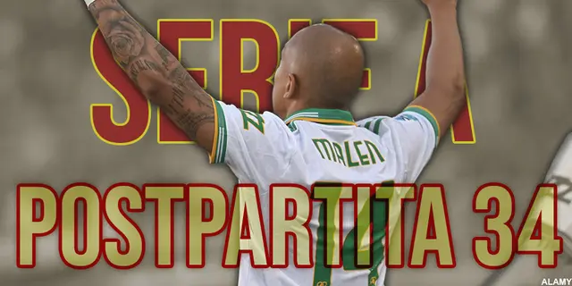 Postpartita 34: Gasperini ensam på tronen