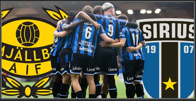 Inför Mjällby AIF - IK Sirius