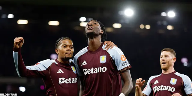 Aston Villa ute ur FA-cupen