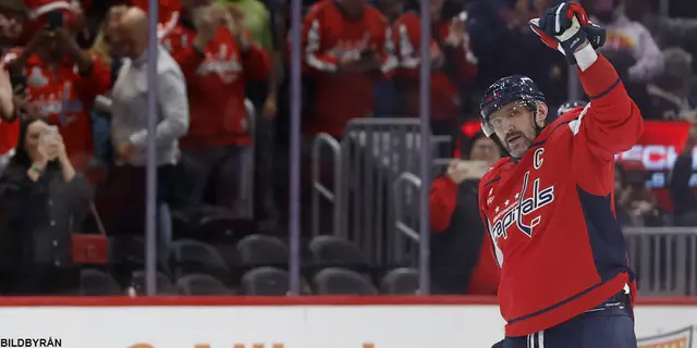 TV: Här gör Alex Ovetjkin det historiska målet