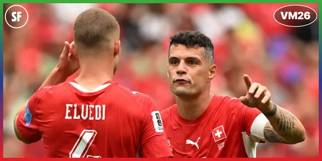 Så kan du se Schweiz - Algeriet i VM 2026