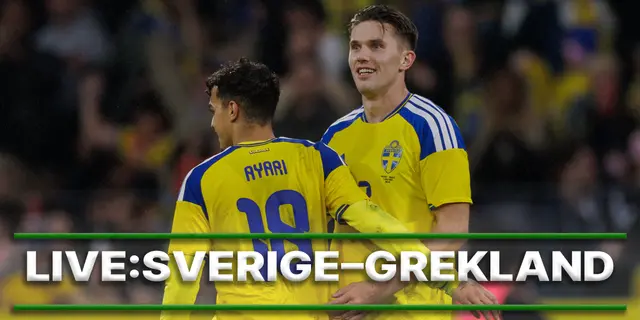 LIVE: Sverige – Grekland