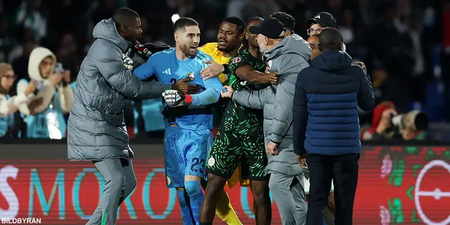 Stökigt efterspel på Algeriet - Nigeria